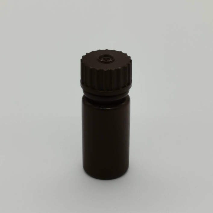 Amber 4ML Wide-mouth Reagent Bottle
