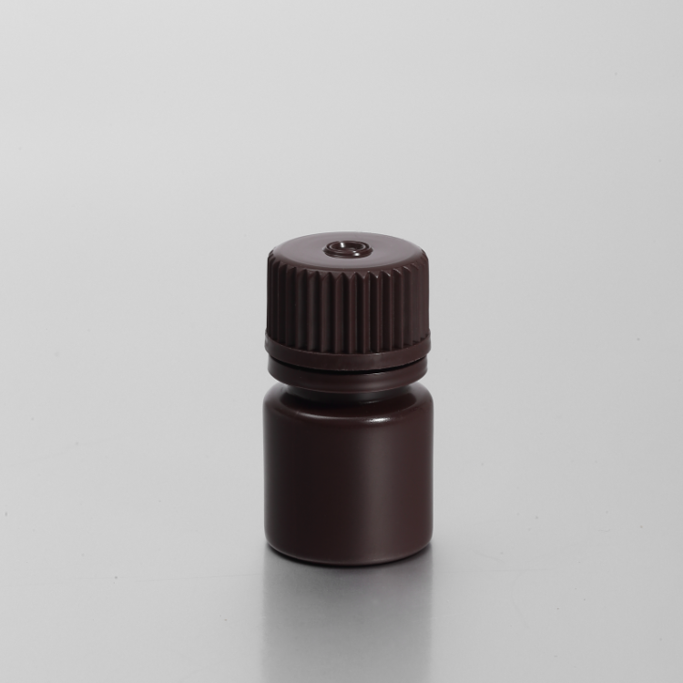 Amber 8ML Wide-mouth Reagent Bottle