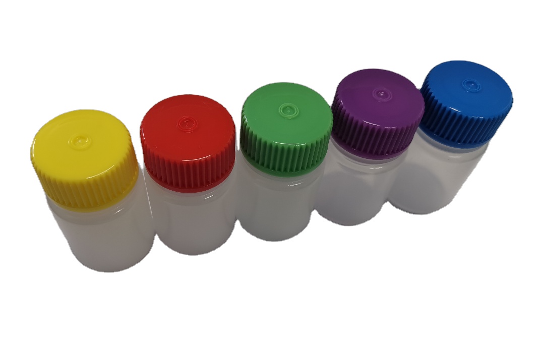60ML Milky white translucent Wide-mouth HDPE Reagent Bottle