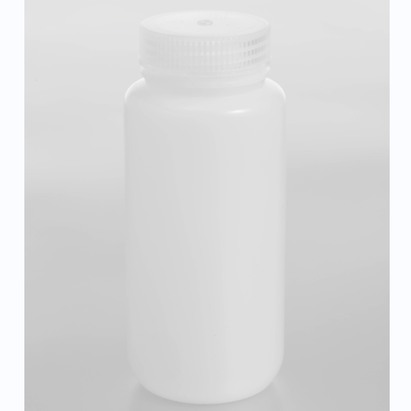 500ML Milky white translucent Wide-mouth HDPE Reagent Bottle