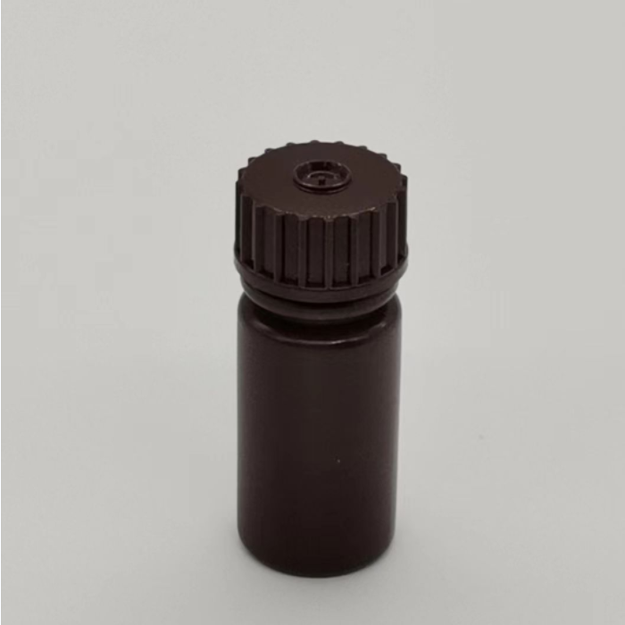 HDPE 4ML Amber Wide-mouth Reagent Bottle