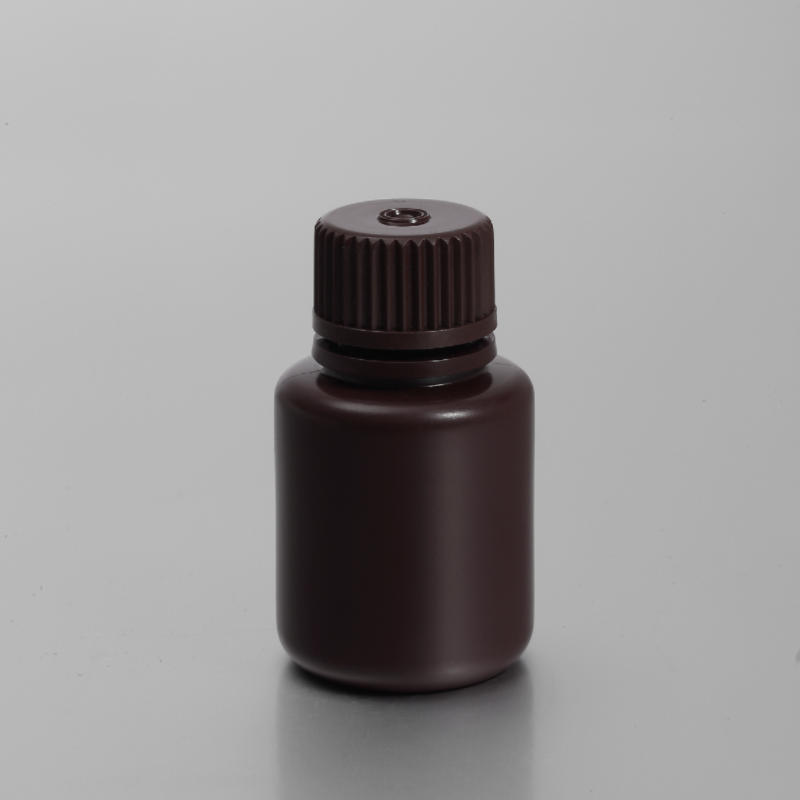 Amber PP 30ML Narrow-mouth Reagent Bottle