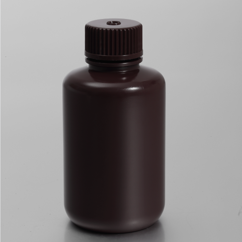 Amber PP 125ML Narrow-mouth Reagent Bottle