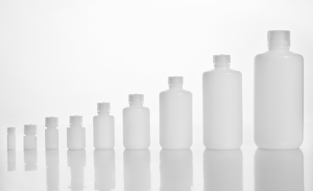 8ML Milky White Translucent Narrow-mouth HDPE Reagent Bottle
