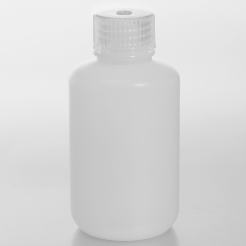 125ML Milky White Translucent Narrow-mouth HDPE Reagent Bottle