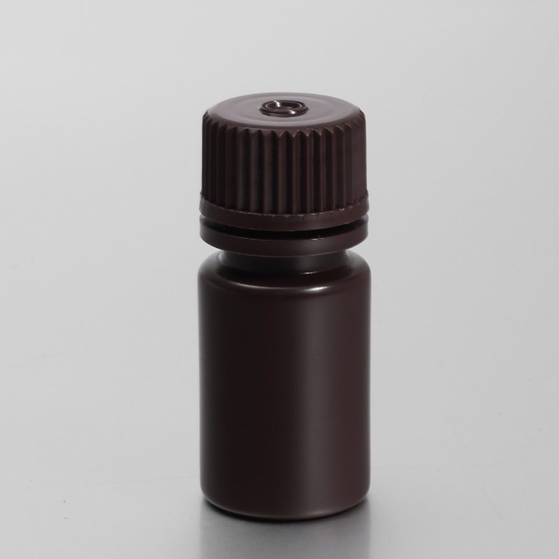 HDPE 15ML Amber Narrow-mouth Reagent Bottle