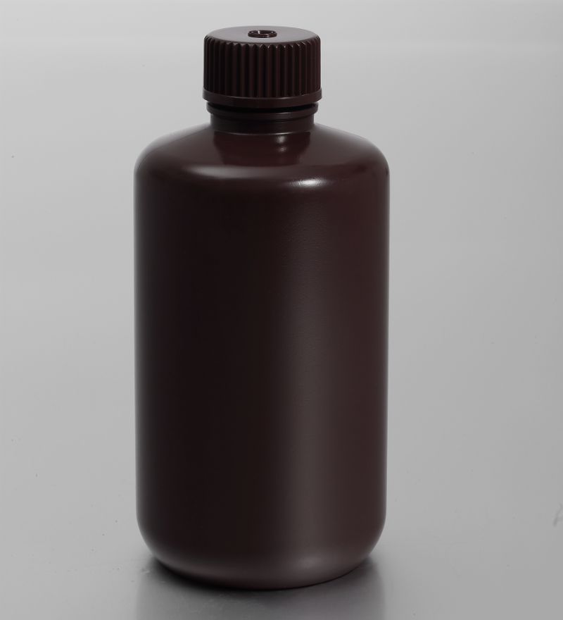 HDPE 250ML Amber Narrow-mouth Reagent Bottle