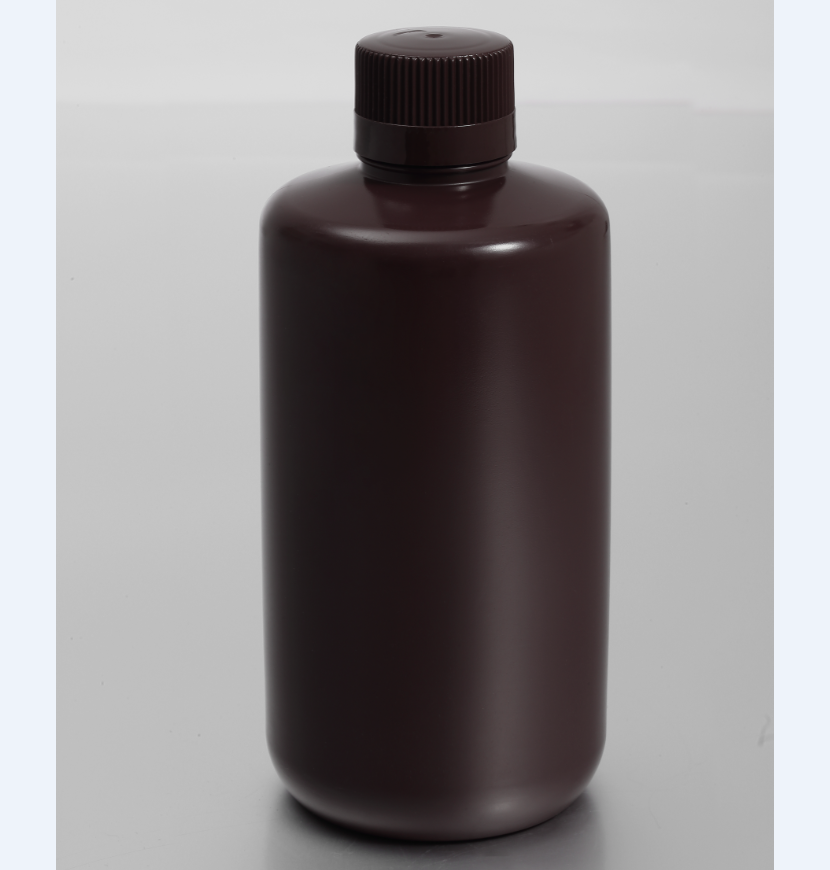 HDPE 1000ML Amber Narrow-mouth Reagent Bottle